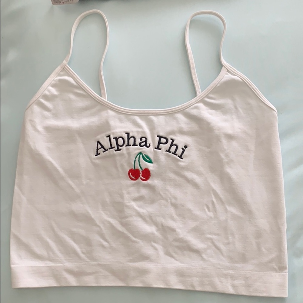 Alpha Phi Crop Tank